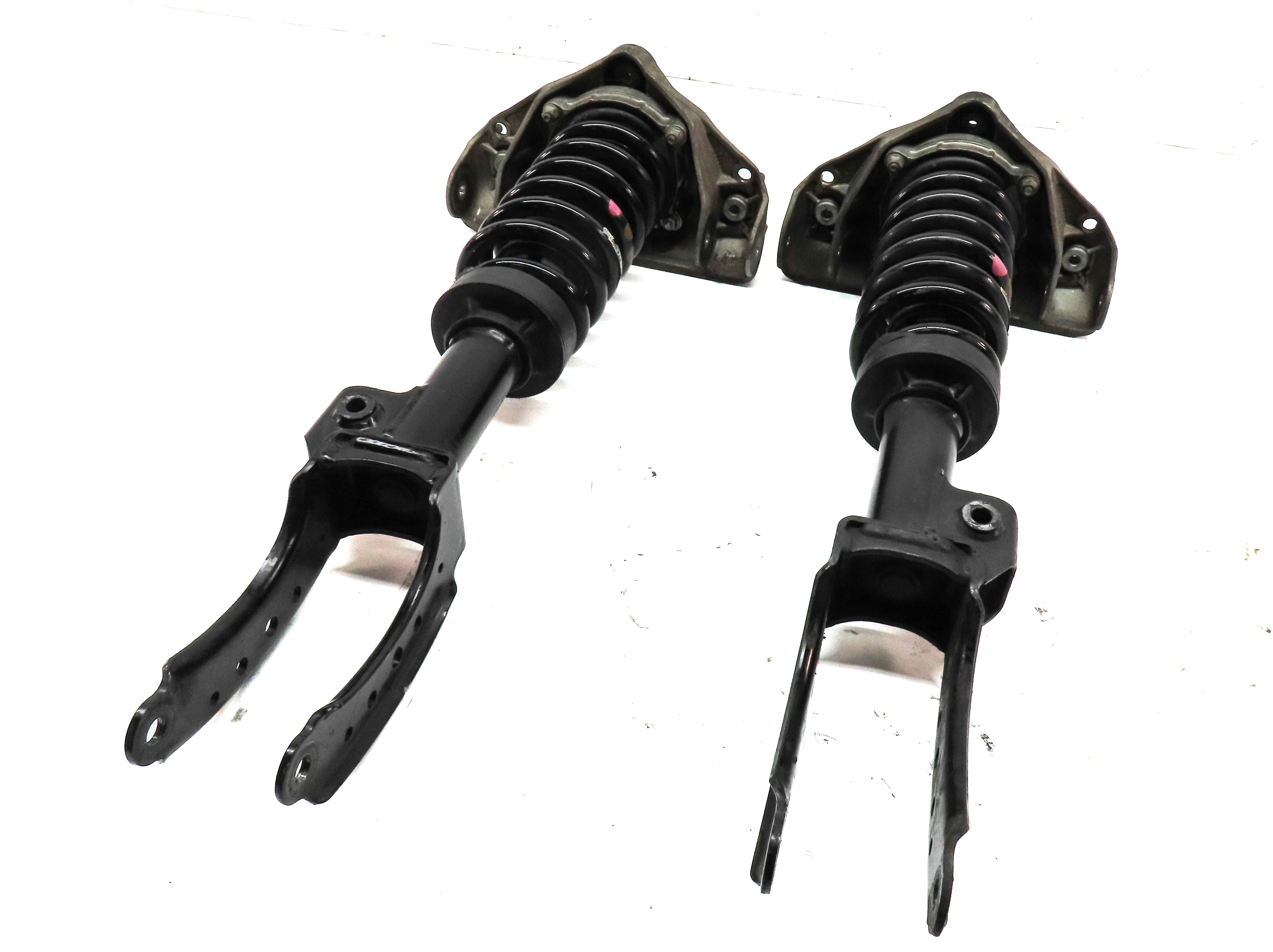 2007-2015 AUDI Q7 (4L) FRONT LEFT & RIGHT SHOCK STRUT SET-2 (COMFORT SUSPENSION) — exact item pictured